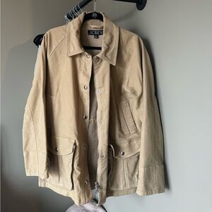 J.Crew tan utility jacket